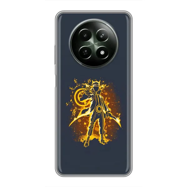 Чехол с принтом «золотой Наруто» для Realme 12 5G Чехол с принтом «золотой Наруто» для Realme 12 5G
