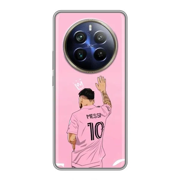 Чехол с принтом «Месси Маями» для Realme 12 Plus