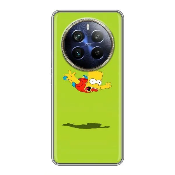 Чехол с принтом «Барт Симпсон» для Realme 12 Plus Чехол с принтом «Барт Симпсон» для Realme 12 Plus