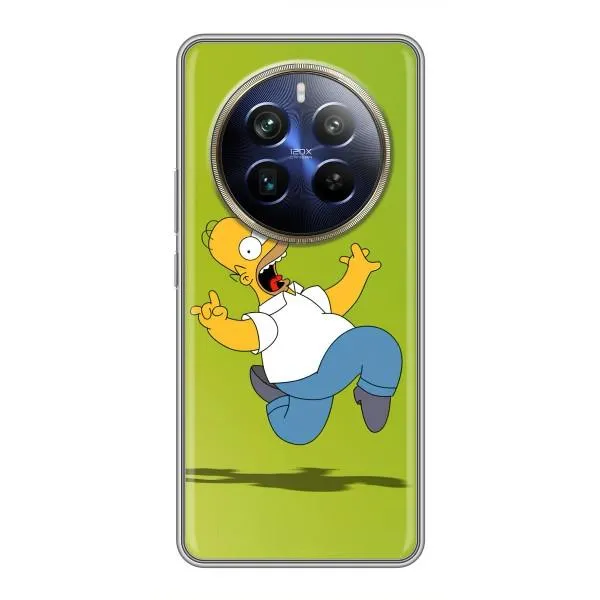 Чехол с принтом «Гомер Симпсон» для Realme 12 Plus Чехол с принтом «Гомер Симпсон» для Realme 12 Plus