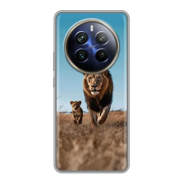 Чехол с принтом «Мусафа и Симба» для Realme 12 Plus