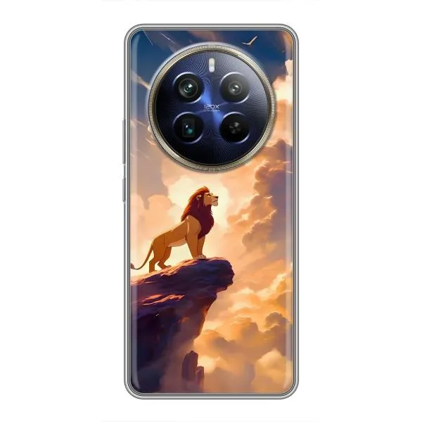 Чехол с принтом «Симба на скале» для Realme 12 Plus