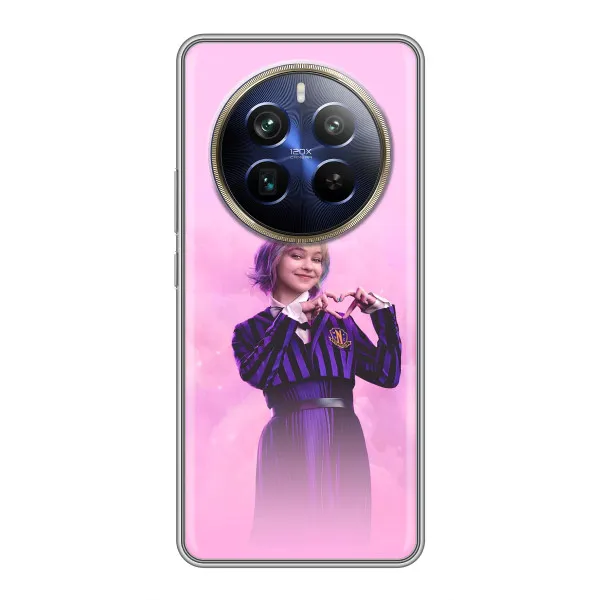 Чехол с принтом «Яркая Энид Уэнздей» для Realme 12 Plus