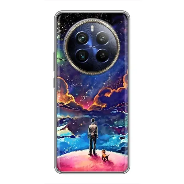 Чехол с принтом «Галактический вид» для Realme 12 Plus Чехол с принтом «Галактический вид» для Realme 12 Plus