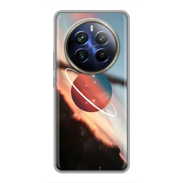 Чехол с принтом «Сатурн» для Realme 12 Plus Чехол с принтом «Сатурн» для Realme 12 Plus