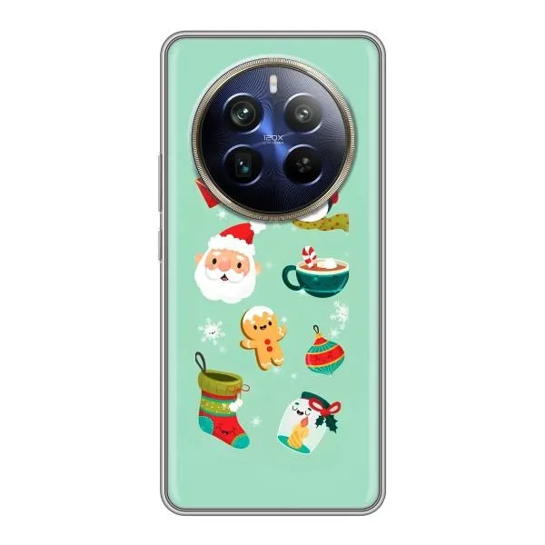 Чехол с принтом «Настроение НГ» для Realme 12 Plus Чехол с принтом «Настроение НГ» для Realme 12 Plus