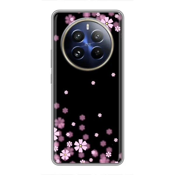 Чехол с принтом «Цветочки маленькие» для Realme 12 Pro Plus Чехол с принтом «Цветочки маленькие» для Realme 12 Pro Plus