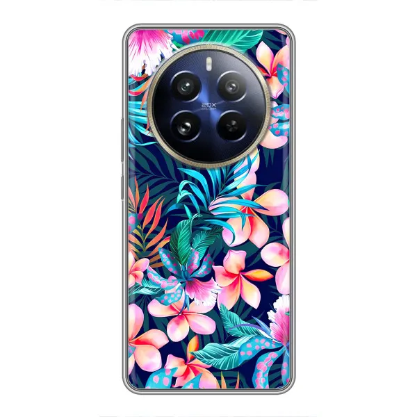 Чехол с принтом «Красочные цветы» для Realme 12 Pro Plus Чехол с принтом «Красочные цветы» для Realme 12 Pro Plus