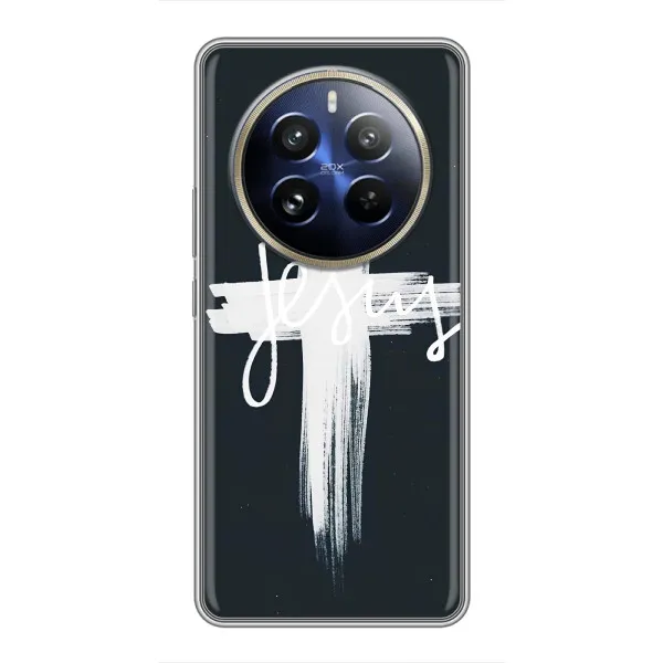 Чехол с принтом «Иисус» для Realme 12 Pro Plus