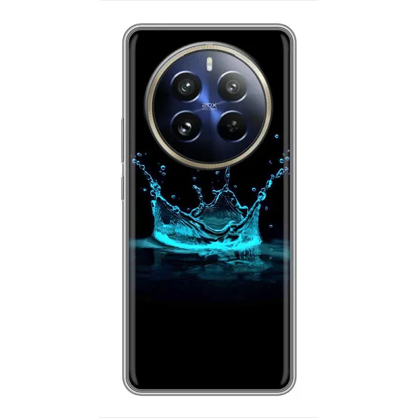 Чехол с принтом «Капля короны» для Realme 12 Pro Plus