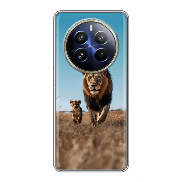 Чехол с принтом «Мусафа и Симба» для Realme 12 Pro Plus
