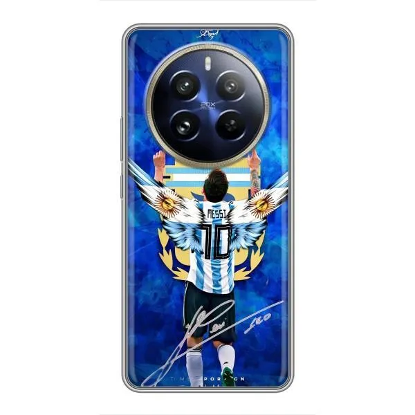 Чехол с принтом «Месси Аргентина» для Realme 12 Pro