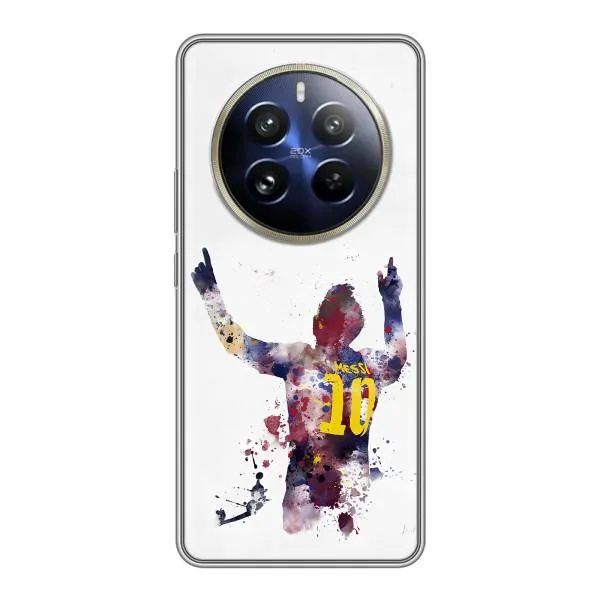 Чехол с принтом «Messi Barca» для Realme 12 Pro