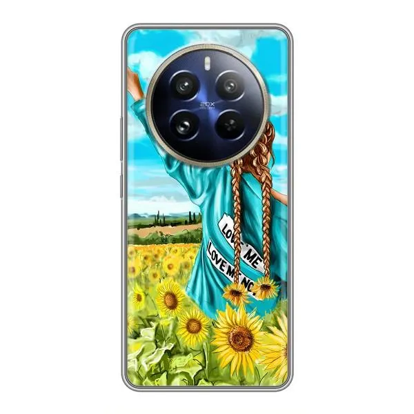 Чехол с принтом «Украиночка» для Realme 12 Pro Чехол с принтом «Украиночка» для Realme 12 Pro