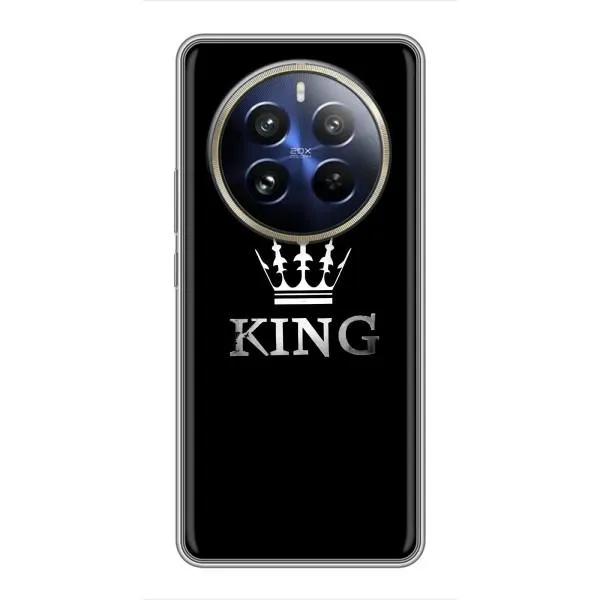Чехол с принтом «KING» для Realme 12 Pro Чехол с принтом «KING» для Realme 12 Pro