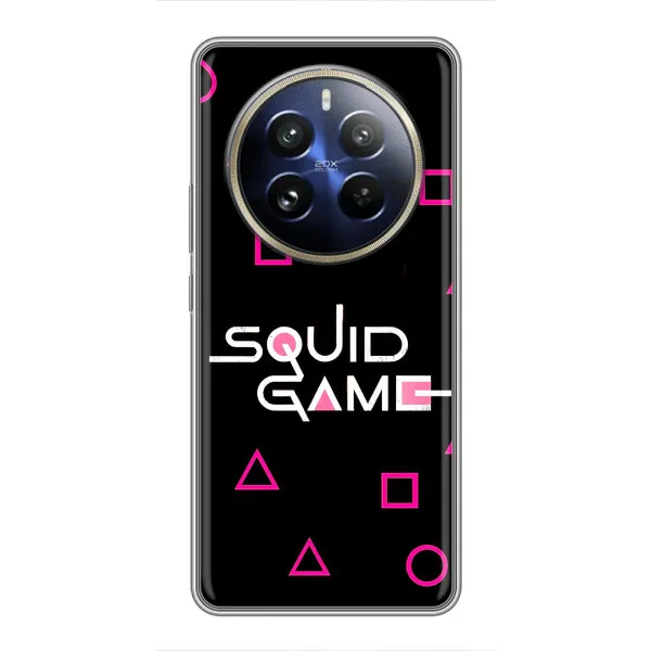 Чехол с принтом «Паттерн Игра кальмара» для Realme 12 Pro
