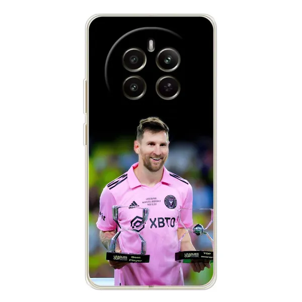 Чехол с принтом «Кубки Месси» для Realme 12