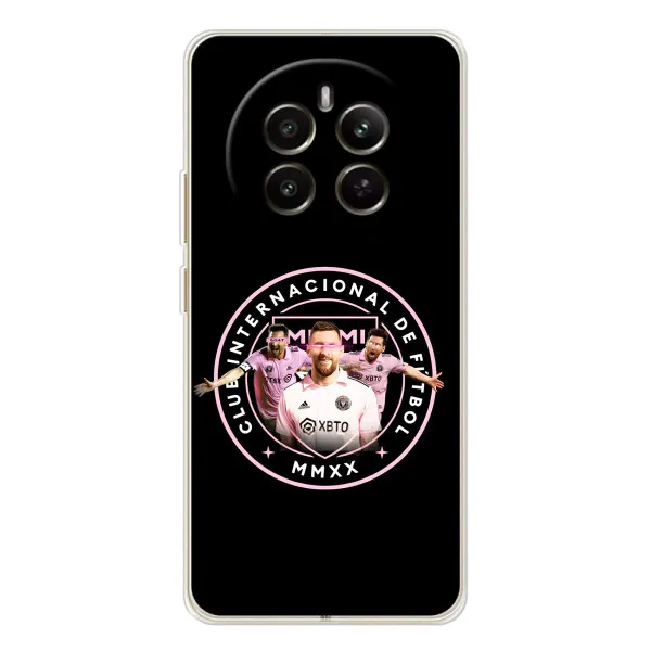 Чехол с принтом «Месси в лого» для Realme 12