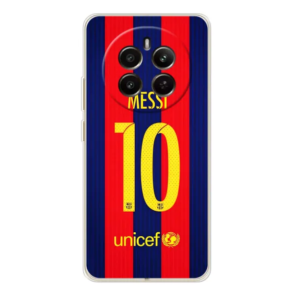 Чехол с принтом «Messi Barca 10» для Realme 12