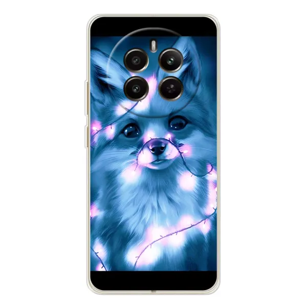 Чехол с принтом «Яркая лисичка» для Realme 12 Чехол с принтом «Яркая лисичка» для Realme 12