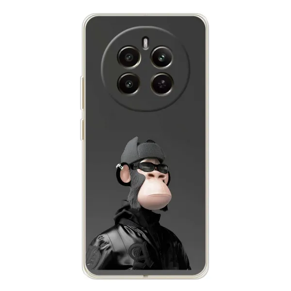 Чехол с принтом «стильная обезьяна NFT» для Realme 12