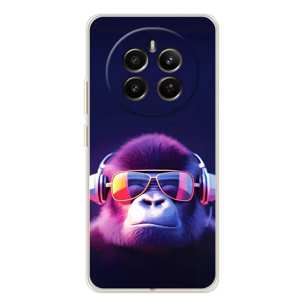 Чехол с принтом «Стильная обезьяна» для Realme 12 Чехол с принтом «Стильная обезьяна» для Realme 12