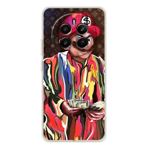 Чехол с принтом «Mario LV» для Realme 13 4G Чехол с принтом «Mario LV» для Realme 13 4G