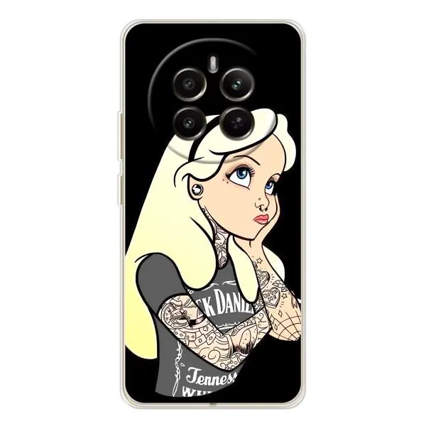 Чехол с принтом «Девочка в тату» для Realme 13 4G
