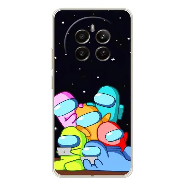 Чехол с принтом «Скины в космосе» для Realme 13 4G