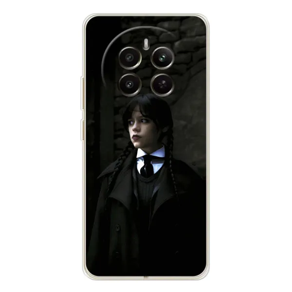 Чехол с принтом «Темный стиль Уэнздей» для Realme 13 4G