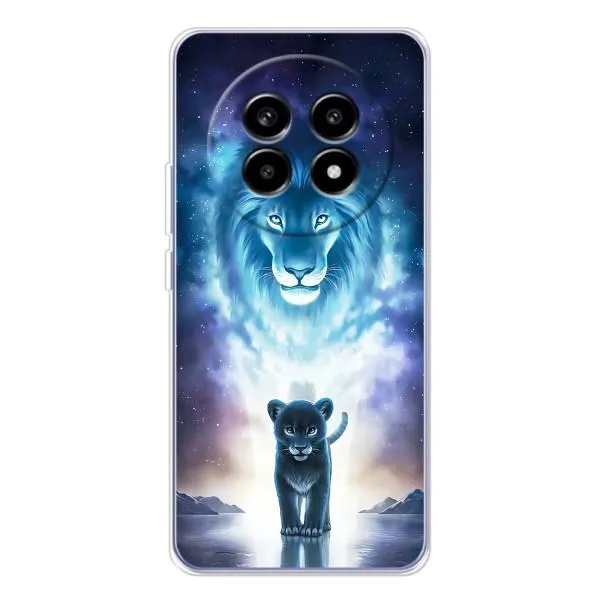 Чехол с принтом «Маленький лев» для Realme 13 Pro Plus