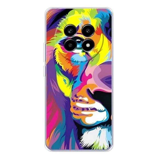 Чехол с принтом «Яркий Лев» для Realme 13 Pro Plus