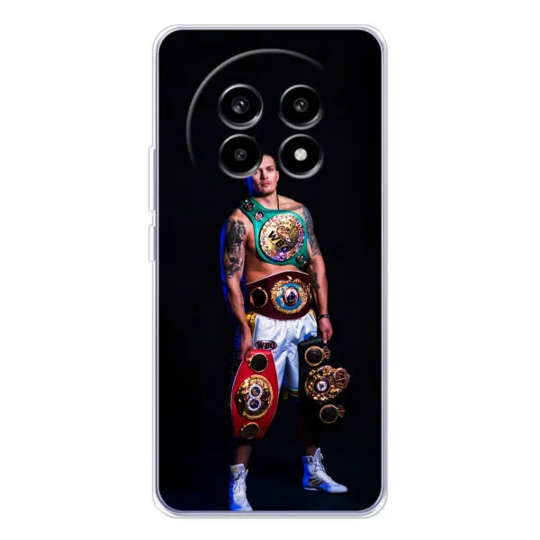 Чехол с принтом «Усик с поясами» для Realme 13 Pro Plus