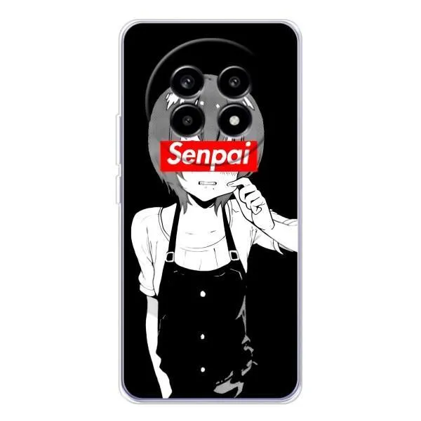 Чехол с принтом «Senpai» для Realme 13 Pro
