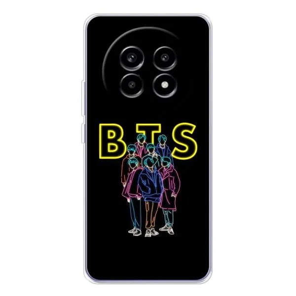 Чохол з принтом «BTS стайл» для Realme 13 Pro Чохол з принтом «BTS стайл» для Realme 13 Pro