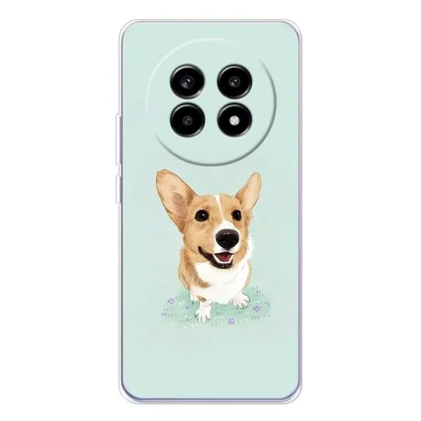 Чехол с принтом «Корги» для Realme 13 Pro