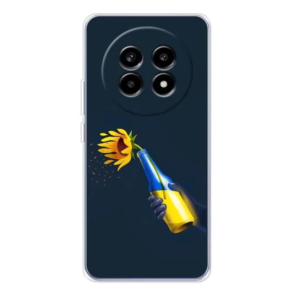 Чехол с принтом «Коктейль молотова» для Realme 13 Pro