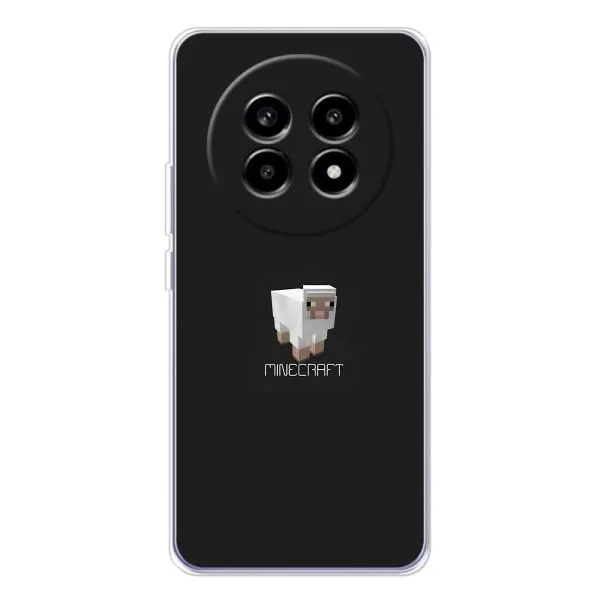 Чехол с принтом «Овечка Майнкрафт» для Realme 13 Pro