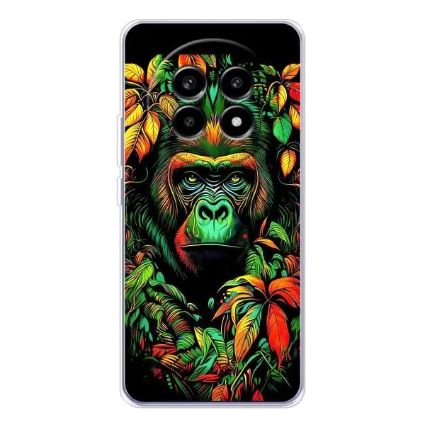 Чехол с принтом «Обезьяна в тропиках» для Realme 13 Pro