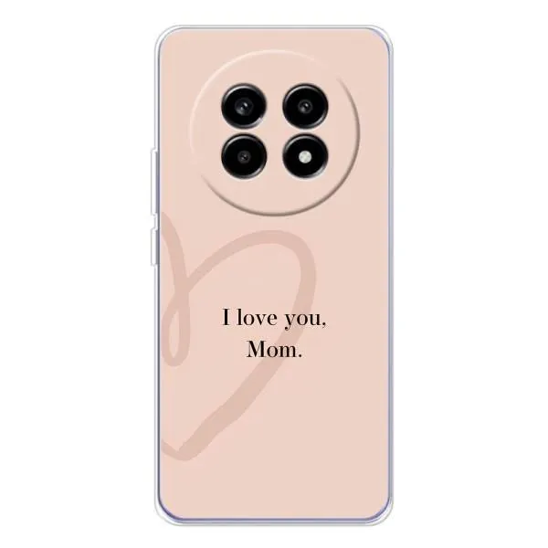 Чехол с принтом «Сердце маме» для Realme 13 Pro Чехол с принтом «Сердце маме» для Realme 13 Pro