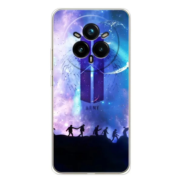 Чехол с принтом «Army BTS» для Realme 14 Pro 5G