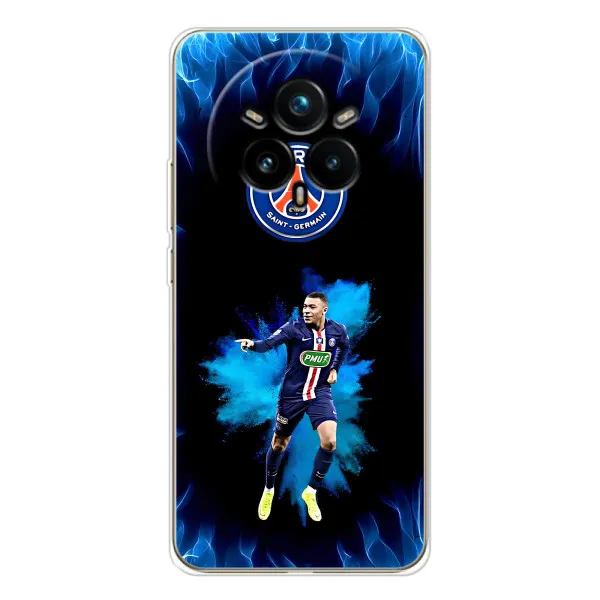 Чехол с принтом «Мбаппе в огне» для Realme 14 Pro 5G Чехол с принтом «Мбаппе в огне» для Realme 14 Pro 5G