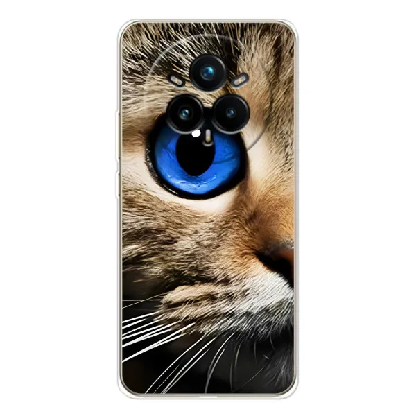 Чехол с принтом «Глаз кота» для Realme 14 Pro 5G Чехол с принтом «Глаз кота» для Realme 14 Pro 5G
