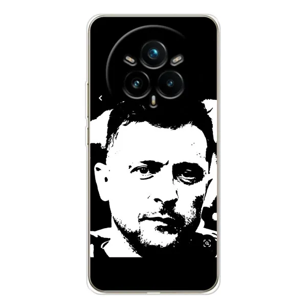 Чехол с принтом «Зеленский АРТ» для Realme 14 Pro 5G Чехол с принтом «Зеленский АРТ» для Realme 14 Pro 5G