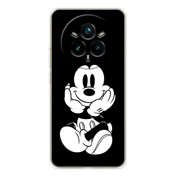 Чехол с принтом «Микки на черном» для Realme 14 Pro 5G Чехол с принтом «Микки на черном» для Realme 14 Pro 5G