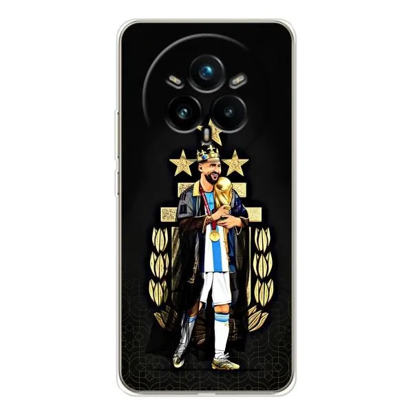 Чехол с принтом «Месси Король» для Realme 14 Pro Plus