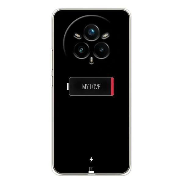 Чехол с принтом «Love battery» для Realme 14 Pro Plus