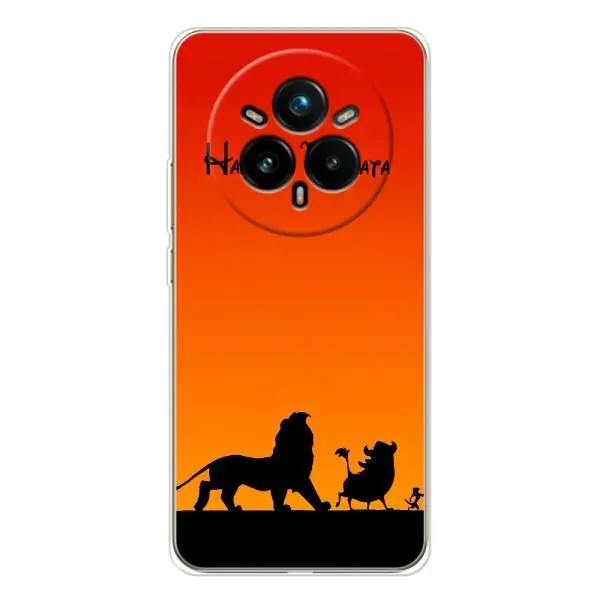Чехол с принтом «Акуна Матата закат» для Realme 14 Pro Plus Чехол с принтом «Акуна Матата закат» для Realme 14 Pro Plus