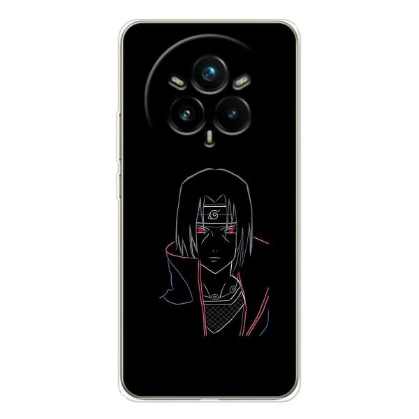 Чехол с принтом «силуэт Итачи» для Realme 14 Pro 5G Чехол с принтом «силуэт Итачи» для Realme 14 Pro 5G