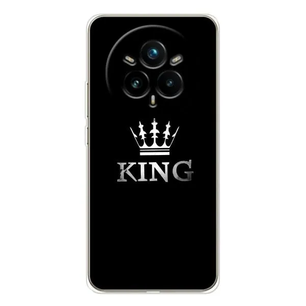 Чехол с принтом «KING» для Realme 14 Pro 5G